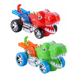 Auto Dinosaurio Rex 22cm Luz Sonido Juguete Dino Niño Regalo