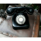 Teléfono Baquelita Antiguo...retro Vintage - Leer Consultar