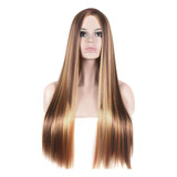 Peluca De Cabello Humano Con Encaje Frontal, Rubio Miel