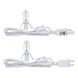 Hiboom Cable De Accesorio Con Una Bombilla Led, Cable De Luc