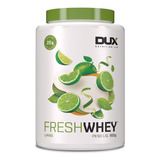 Suplemento Fresh Whey Protein 900g Dux Nutrition Sabor Limão