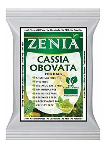 Henna Para Cabello - Zenia Cassia Obovata (neutral Henna) De