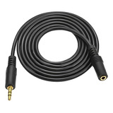 Cable De Audio Auxiliar Jack 1.5 Metr Macho Hembra Alargador