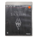 Jogo The Elder Scrolls V Skyrim (ps3 - Mídia Física)