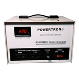Regulador De Voltaje 1 Kva 220 Volts Marca Powertron ®