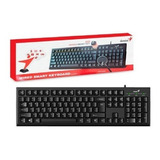 Teclado Genius Smart Kb-100 Qwerty Español Negro Original