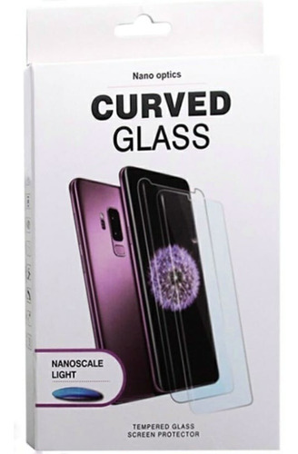 Huawei P20 -vidrio Templado Resistente Pantalla Pegamento Uv