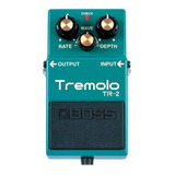 Pedal De Efecto Boss Tr2 Tremolo En Caja