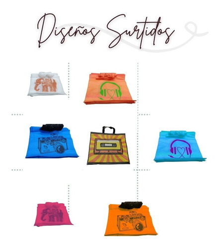 Bolsa De Friselina Lisa 80grs 45x40x10cm Ecologica Pack X50