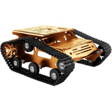 Kit Chasis P/ Armar Tanque Robot Inteligente Motores Arduino