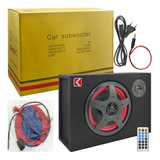 Subwoofer Amplificado De 8, Bt, 12/24 Volt, Con Control.