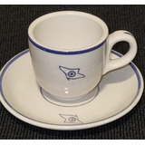 Taza Pocillo Cafe Plato Hartford Naviera Colección C38