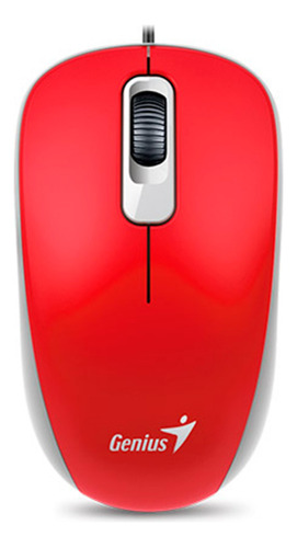 Mouse Genius  Dx-110 Usb Rojo Red