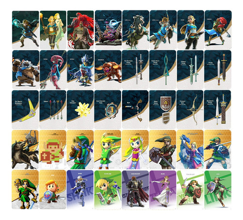 Tarjetas Amiibo De Zelda: Tears Of The Kingdom | Link | Totk