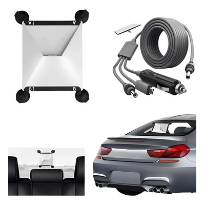 Kit Starlink Mini: Soporte con Ventosas Reforzadas y Cable para Coche | Envío gratis