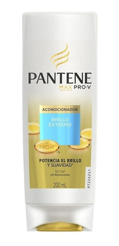 Acondicionador Pantene Brillo Extremo 200 Ml