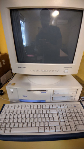 Pc Ibm Netvista 6018 Pentium 3 Retro Vintage Completa