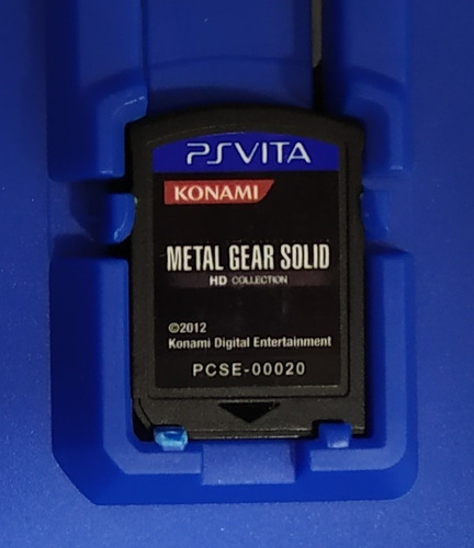 Metal Gear Solid Hd Collection - Jogo Psvita Mídia Física