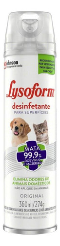 Lysoform Pets Aerosol Original 360ml