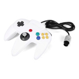 Controle Para Nintendo 64 Manete N64 Joystick Branco