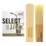 Palheta Select Jazz Para Sax Alto - Filed - Escolha O Nº