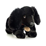 Lupo The Black Cocker Spaniel Dog Soft Peluches 35cm Por Toy