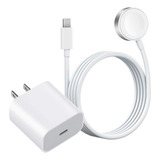 Cargador 20w Carga Rapida Magnetica Tipo C Para Apple Watch