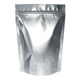 Bolsas Stand Up Pouch Plateadas 8 Oz