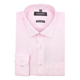 Camisa Hombre Vasanti Manga Larga Color Rosa