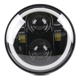 Faro Led Harley 5 3/4 Negro Led 4000lm Daymaker Negro Drl