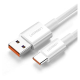 Cable Tipo C 1.5m Punta Naranja Compatible Con Huawei 66w