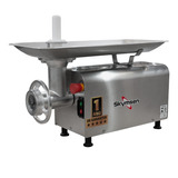 Maquina De Moer Carne Picador Elétrico Em Inox Boca 10 Ps-10