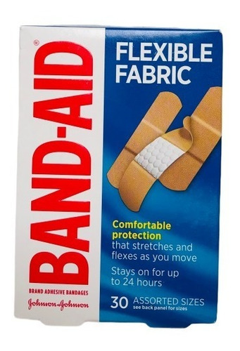 Band-aid | 30 Curitas Impermeables | Importados | 
