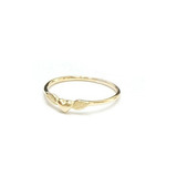 Anillo Corazón Alado Oro 18k