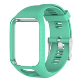 Pulseira Relogio Tomtom Tom Spark 2 3 Runner 2 3 Verde Agua Cor Verde/água