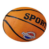 Pelota De Básquet Sports J-161 Nº 7 Color Naranja 