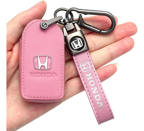 Estuche Para Llave De 5 Botones De Honda Accord Civic Rosa