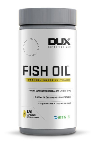 Fish Oil Premium Ultra Concentrado (120caps) - Dux Nutrition