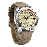 Cuero Auténtico Sport Quartz Original Para Hombre