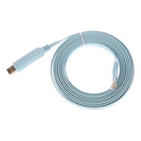 Cable Consola Rj45 A Usb 3 Mts Para Cisco Hp Huawei