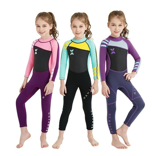 Dive&sail Traje De Buceo Para Niños De 2,5 Mm, Traje De Surf