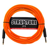 Cable Inst Textil Naranja 5.07 Mt 1/4 -1/4 Strukture Sc186no
