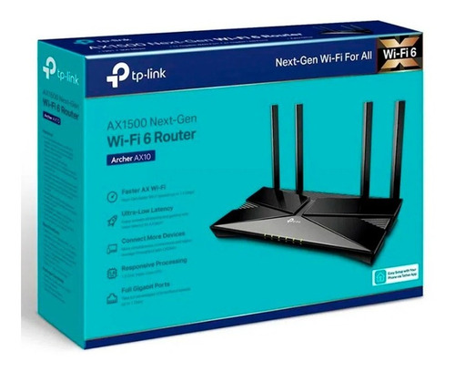 Router Extensor Tp-link Wifi 6 (ax) Archer Ax10 Banda Dual