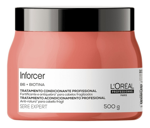 Máscara L'oréal Professionnel Serie Expert Inforcer - 500 G