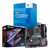 Kit  Intel 13ª Geração I5 13400f + B760m Aorus Elite Ddr5