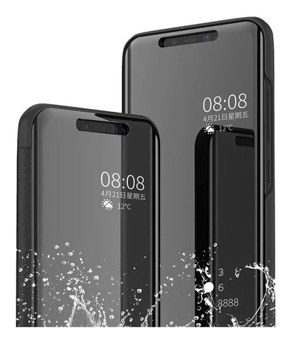 Capa Case Espelhada Flip Cover Luxo Huawei Honor 8x
