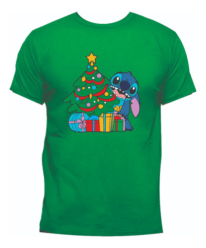Camisetas Navideñas Navidad Stitch Regalos 
