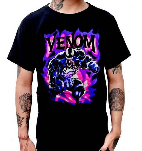 Playera Venom Spiderman Marvel Comics Carnage Aesthetic