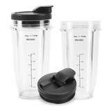 Vaso De Repuesto Ninja Para Licuadora, Pack X2 Feilifan