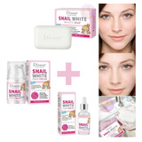 Kit Anti Acne Aclarador Hidratante Con Baba De Caracol